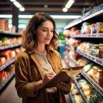 Inventaire dans un supermarché