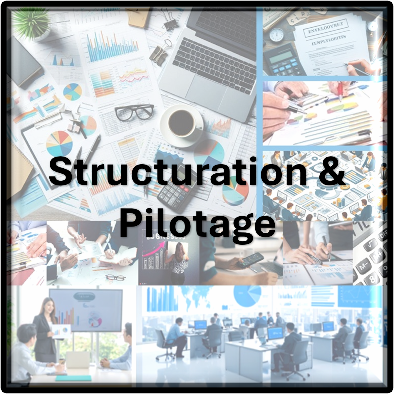 Structuration et pilotage financier Hôtellerie Restauration : conseil en gestion et administration, préparation audit, supervision comptable, analyse budgétaire