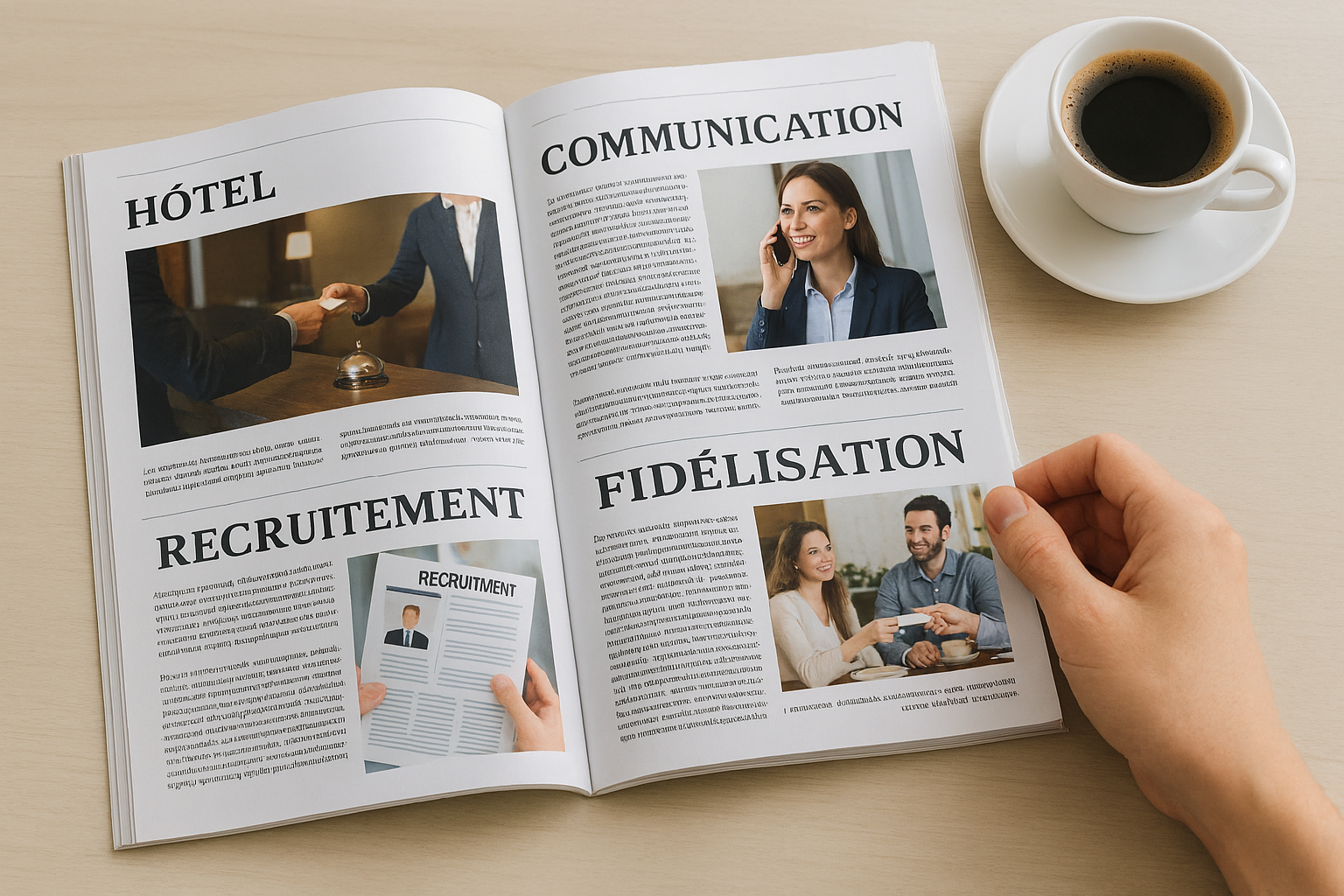 Articles spécialisés Hôtellerie Restauration