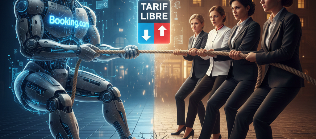 bras de fer umih booking.com